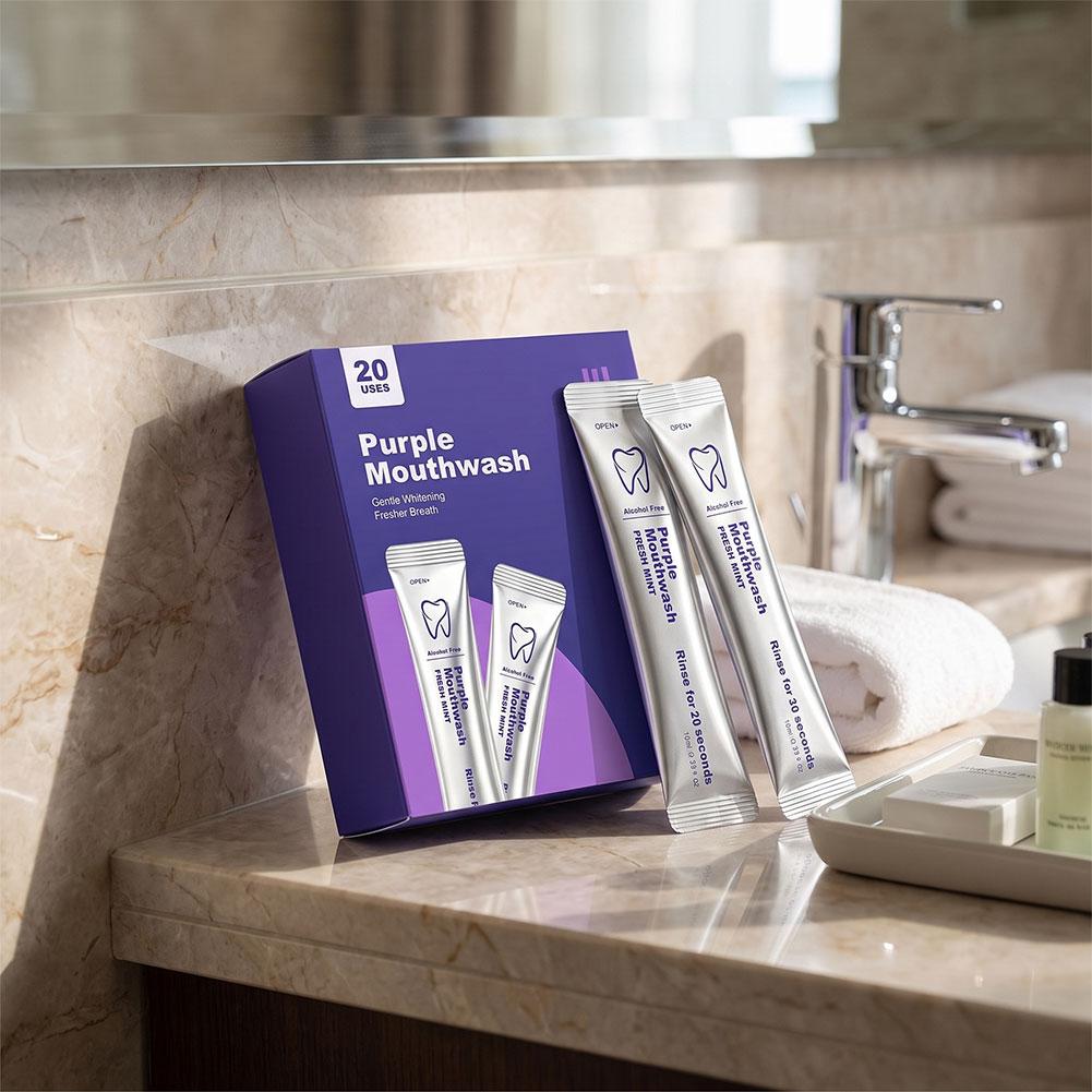 Purple Mouthwash Teeth Cleanin - Teeth Whitening Mouthwash review and price